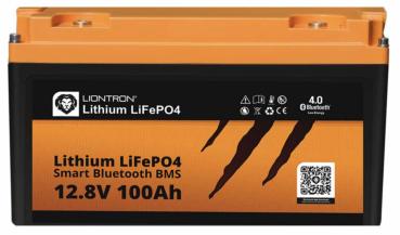 Liontron LiFePO4 12,8V 100Ah LX Smart BMS mit Bluetooth
